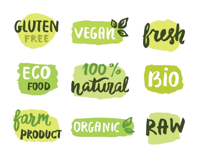Etykiety żywności, której często poszukują ortorektycy (żywność bezglutenowa, żywność organiczna, żywność wegańska, żywność surowa, żywność organiczna, żywność naturalna, świeża żywność, produkty rolne). Źródło Getty Images Etykiety żywności, której często poszukują ortorektycy (żywność bezglutenowa, żywność organiczna, żywność wegańska, żywność surowa, żywność organiczna, żywność naturalna, świeża żywność, produkty rolne).