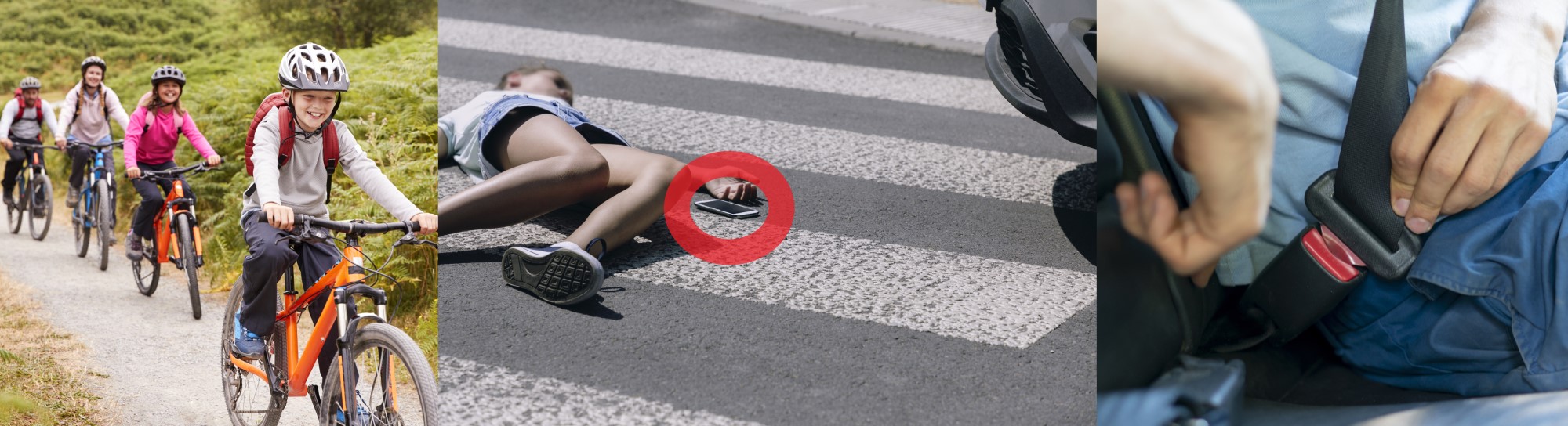 Najważniejszą rzeczą jest ZAPOBIEGANIE. Przykłady obejmują bezpieczną jazdę na rowerze w kasku, nieużywanie telefonu komórkowego podczas przechodzenia przez jezdnię, zapinanie pasów bezpieczeństwa podczas jazdy samochodem. Źródło zdjęcia: Getty Images Zapobieganie urazom głowy - jazda na rowerze w kasku, nieoglądanie telefonów komórkowych podczas przechodzenia przez przejście/drogę, zapinanie pasów bezpieczeństwa podczas jazdy samochodem.