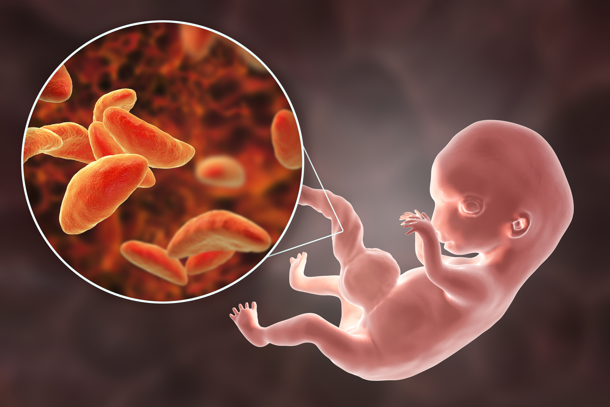Transmisja przezłożyskowa do dziecka. Źródło: Getty Images Przeniesienie przezłożyskowe na dziecko