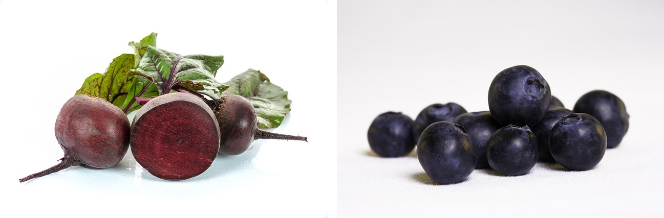 Dieta, taka jak buraki i jagody, również ma wpływ na kolor moczu. Źródło zdjęcia: Thinkstock photos Buraki i jagody jako przyczyna przebarwień moczu