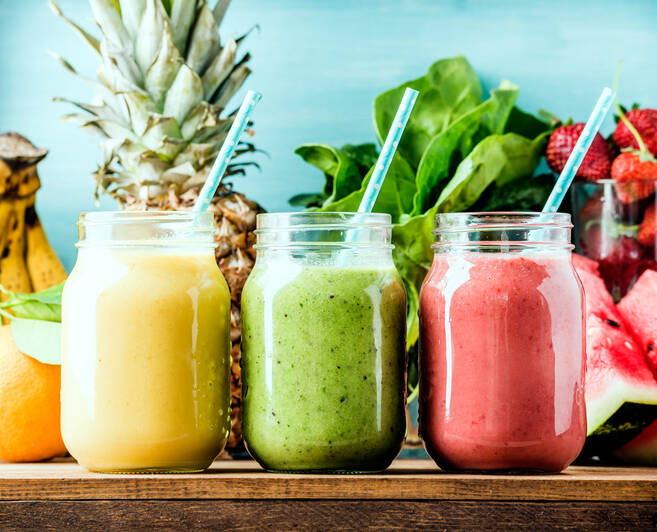 Przepisy na smoothie z owoców, warzyw, dla zdrowia, energii, odchudzania?