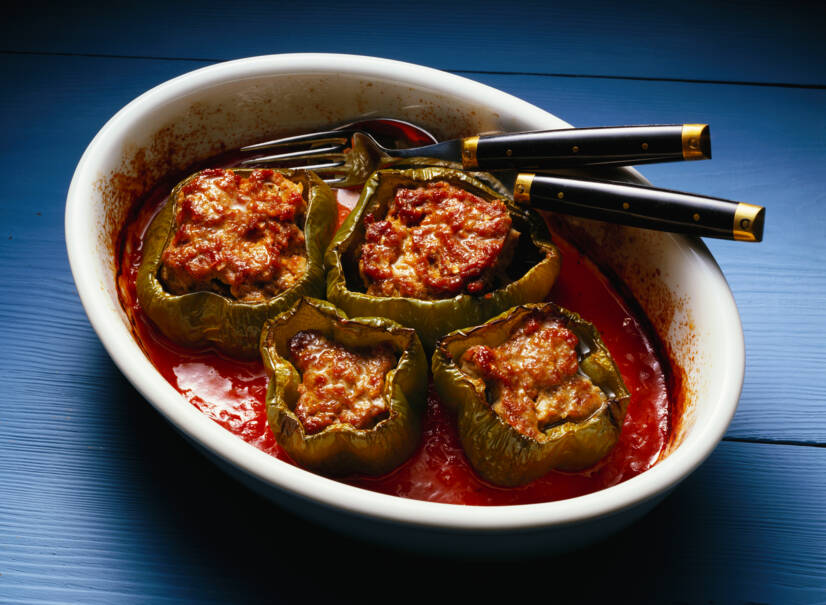 Pieczona faszerowana papryka w zdrowej wersji - wypróbuj nasz pyszny przepis